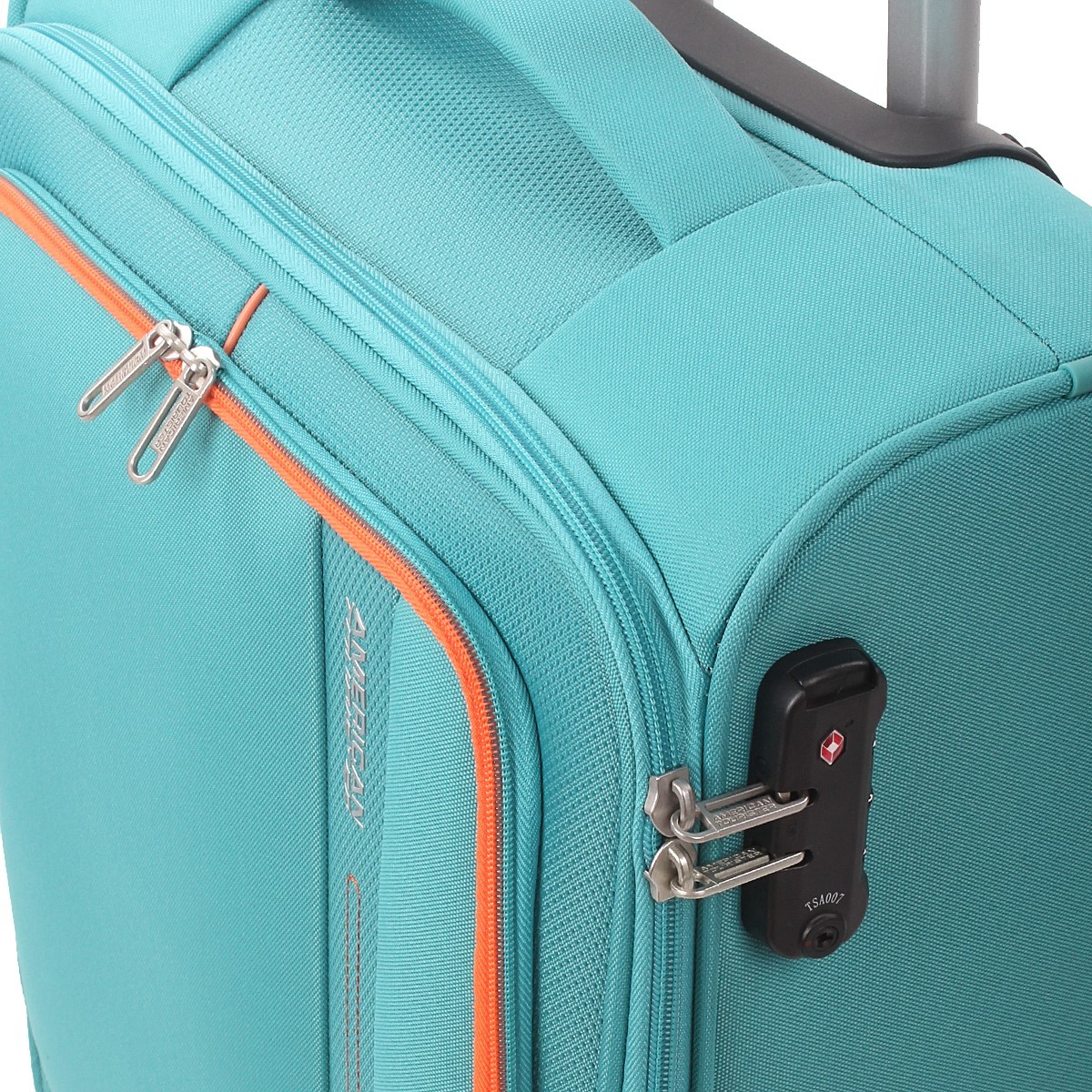 American tourister by samsonite Spinner cabina 4 ruote Aqua green Sea seeker MD7*34001