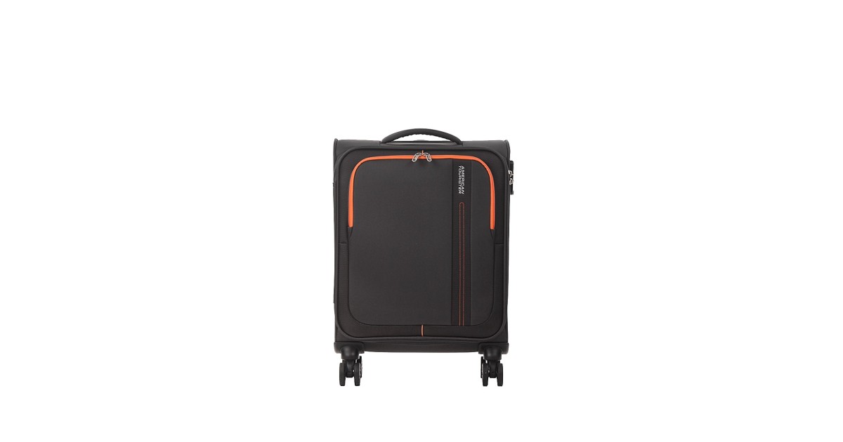 American tourister by samsonite Spinner cabina 4 ruote Charcoal grey Sea seeker MD7*08001