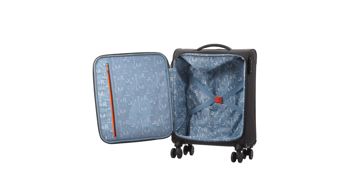 American tourister by samsonite Spinner cabina 4 ruote Charcoal grey Sea seeker MD7*08001