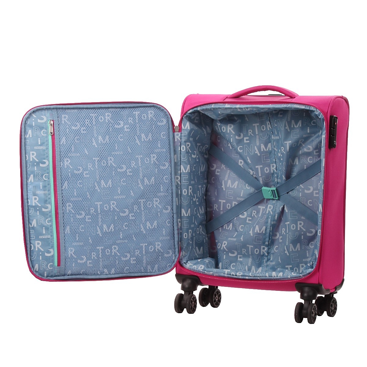 American tourister by samsonite Spinner cabina 4 ruote Deep fuchsia Sea seeker MD7*50001