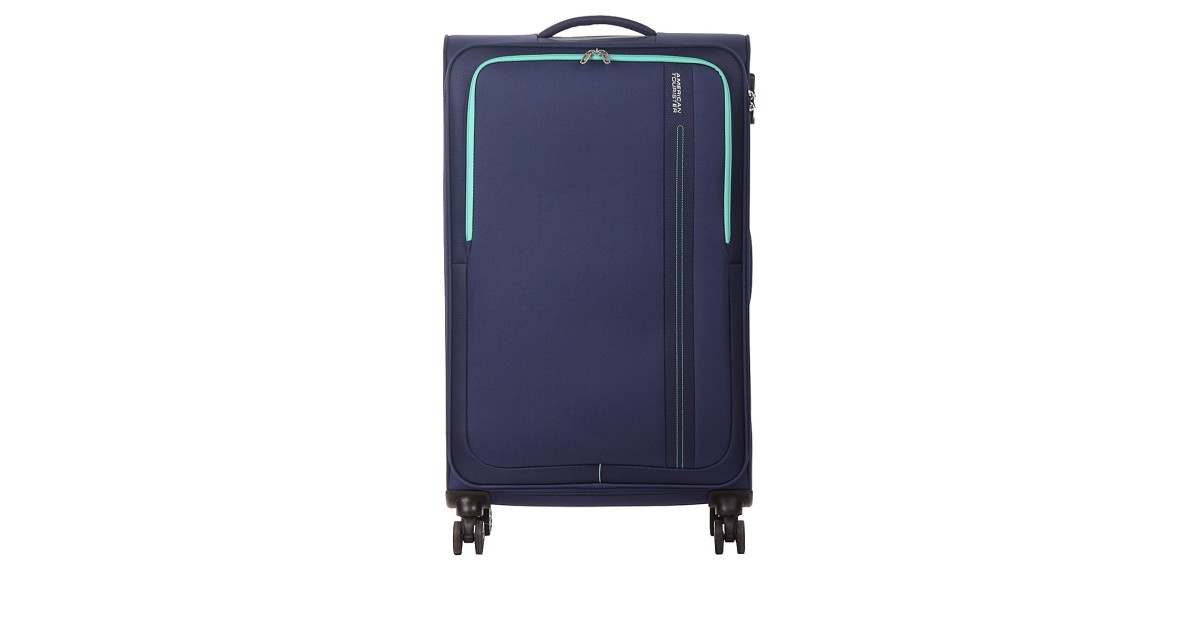 American tourister by samsonite Spinner l 4 ruote Combat navy Sea seeker MD7*41003