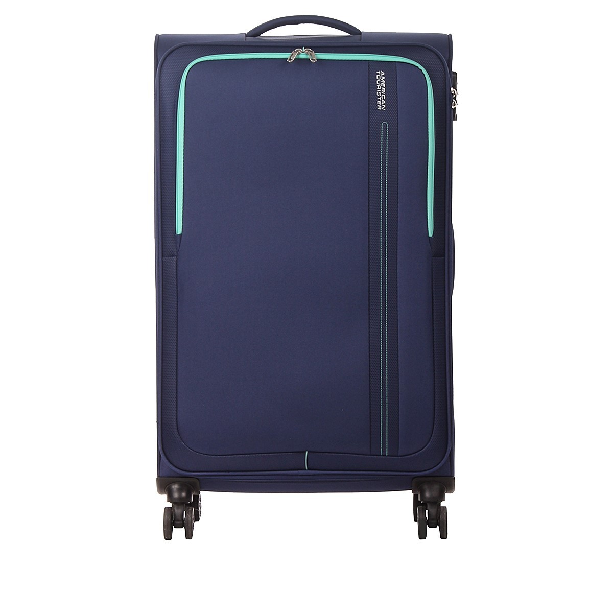 American tourister by samsonite Spinner l 4 ruote Combat navy Sea seeker MD7*41003