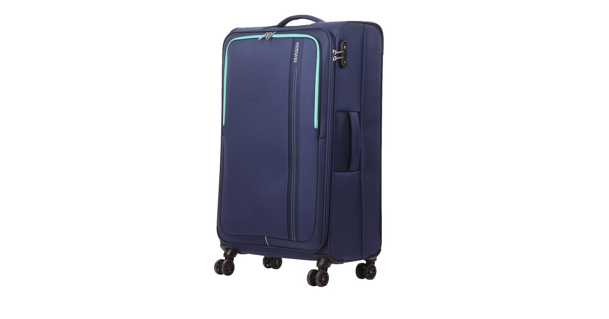 American tourister by samsonite Spinner l 4 ruote Combat navy Sea seeker MD7*41003