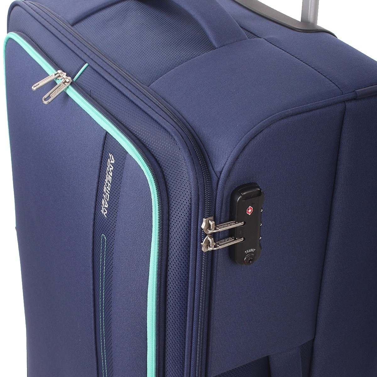 American tourister by samsonite Spinner l 4 ruote Combat navy Sea seeker MD7*41003