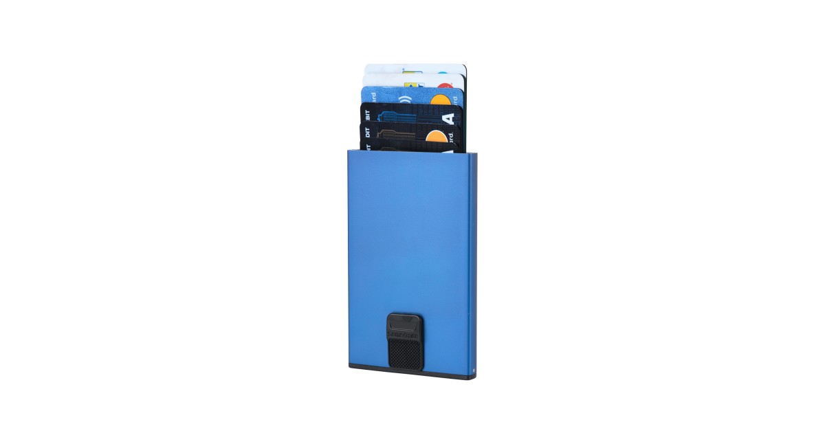 Samsonite Porta carte Blu Alu fit KB9*11201