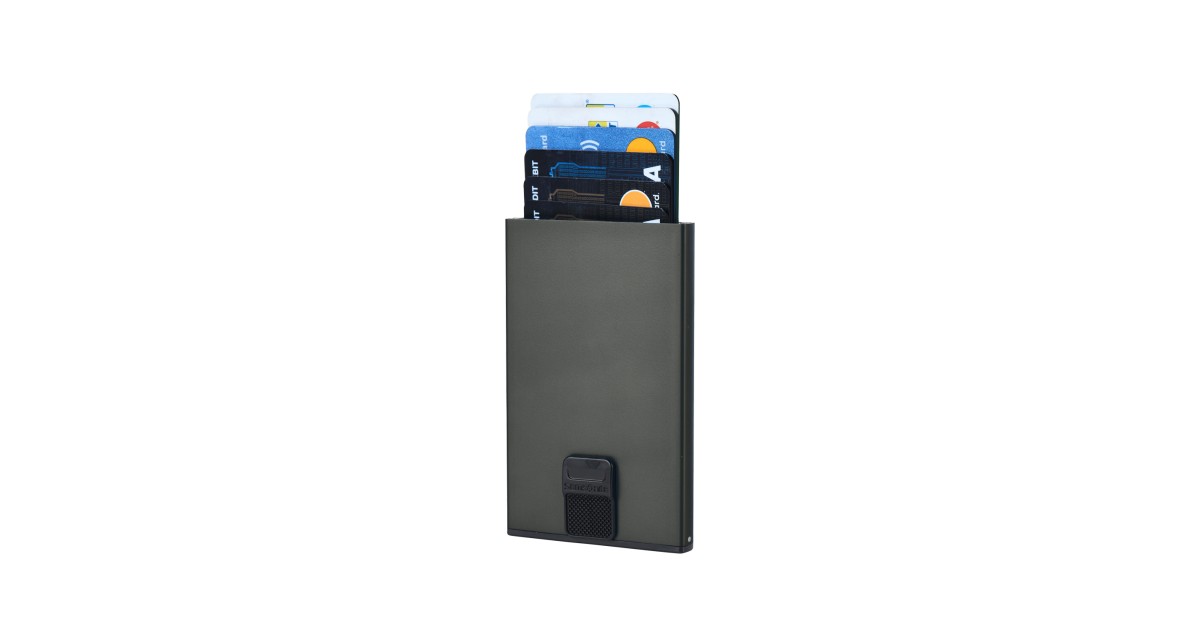 Samsonite Porta carte Antracite Alu fit KB9*18201