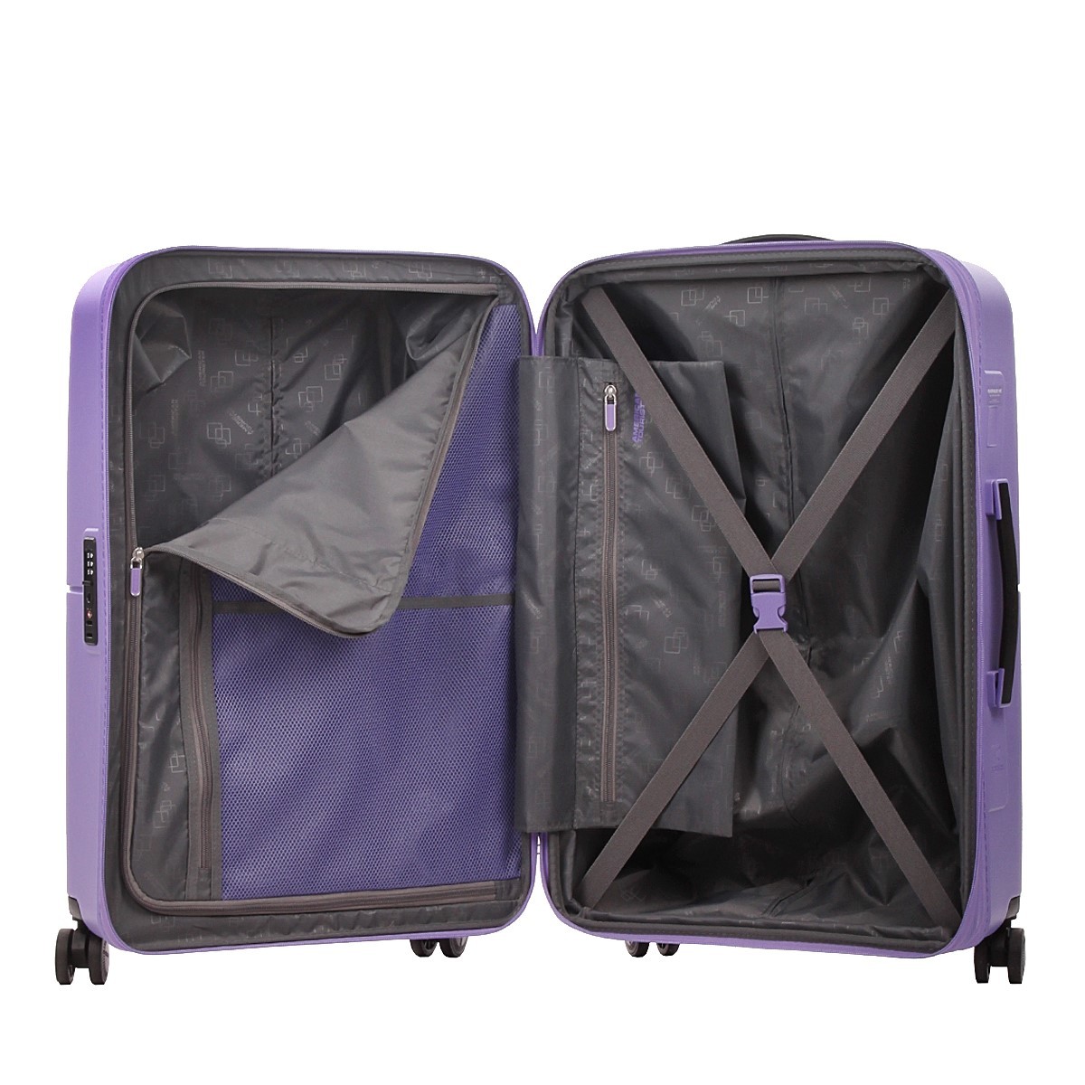 American tourister by samsonite Spinner m 4 ruote Violet purple Dashpop MG5*91002