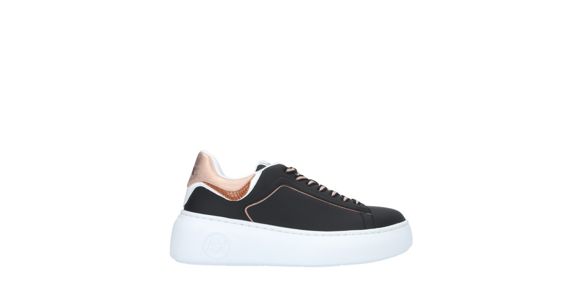 Armani exchange Sneaker Nero/rose gold Gomma XDX108