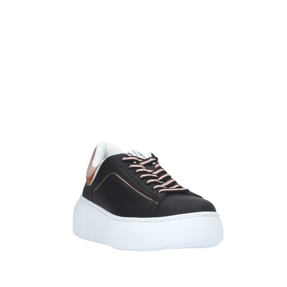 Armani exchange Sneaker Nero/rose gold Gomma XDX108