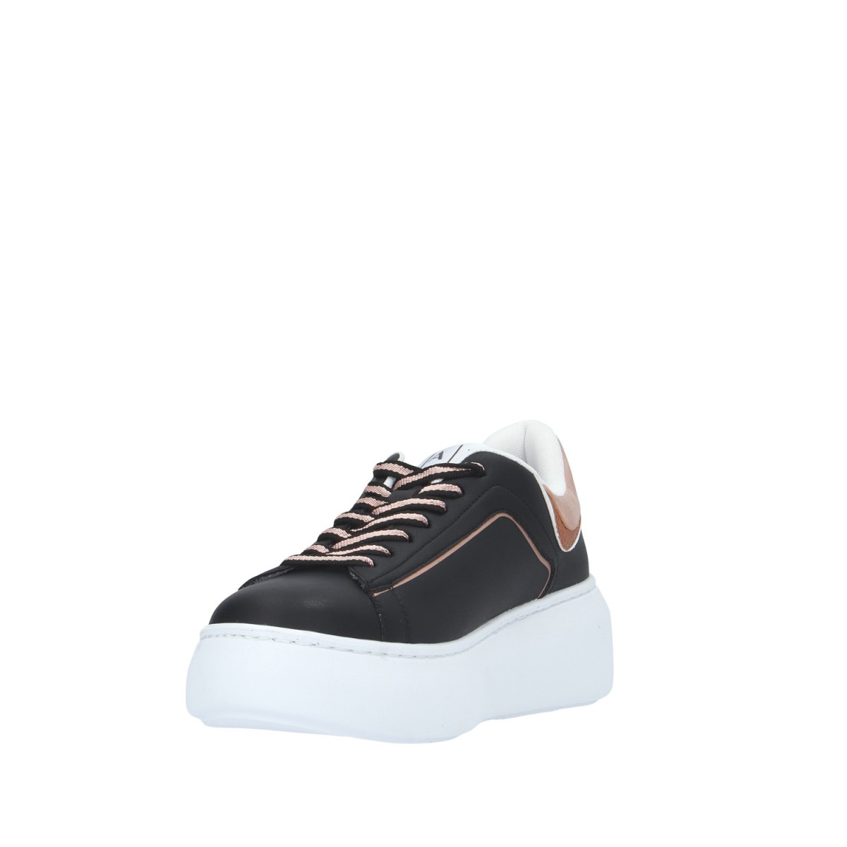 Armani exchange Sneaker Nero/rose gold Gomma XDX108