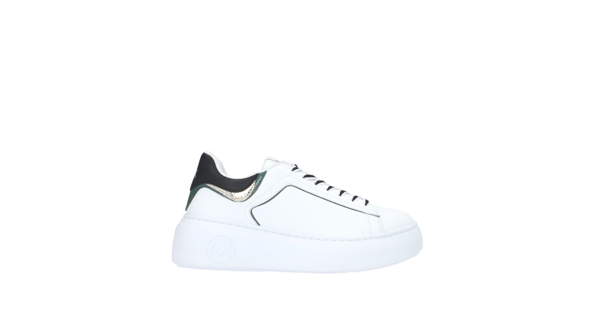 Armani exchange Sneaker Bianco/verde Gomma XDX108