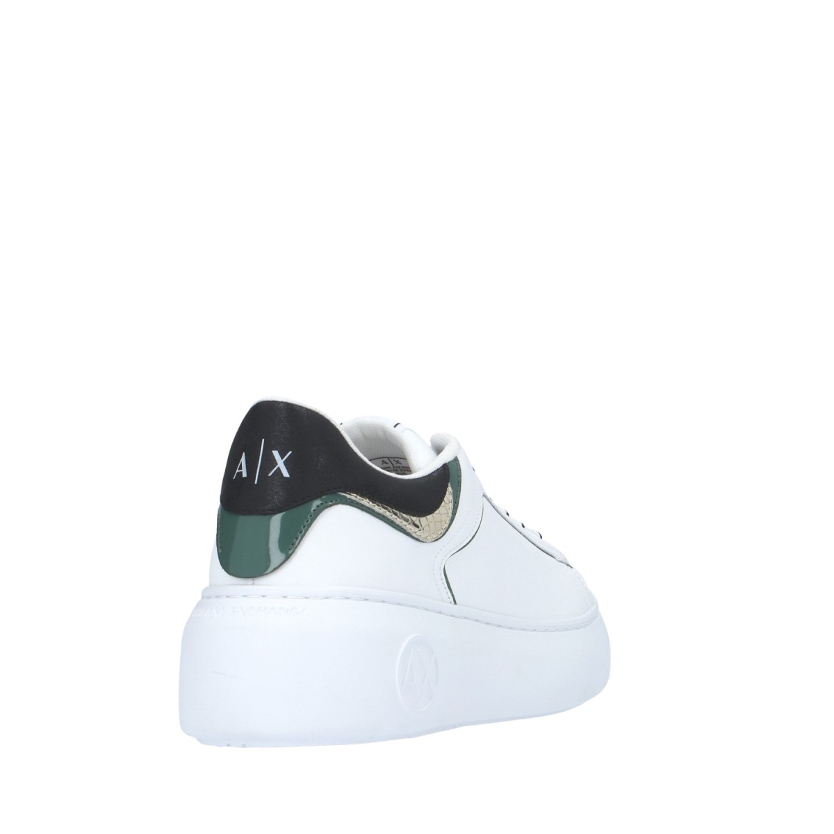 Armani exchange Sneaker Bianco/verde Gomma XDX108