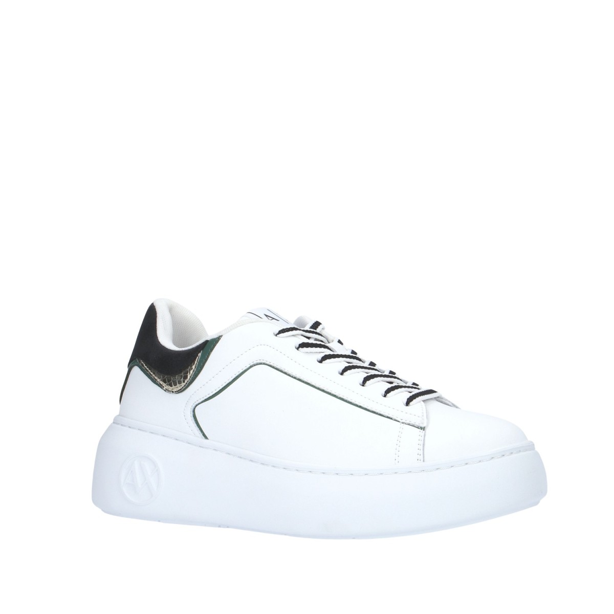 Armani exchange Sneaker Bianco/verde Gomma XDX108