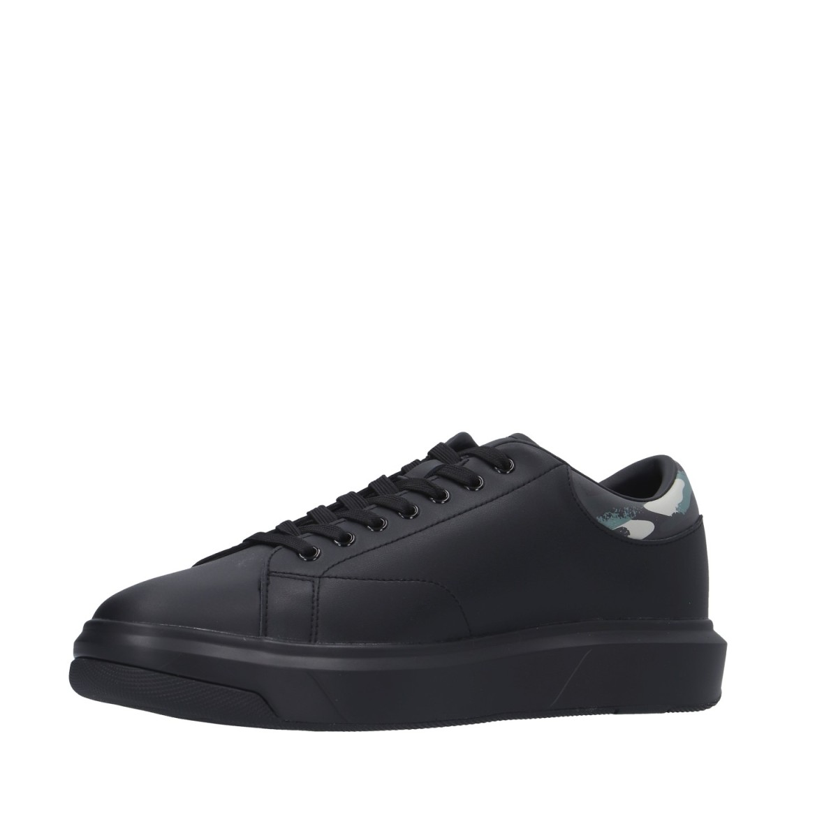 Armani exchange Sneaker Nero/verde Gomma XUX123