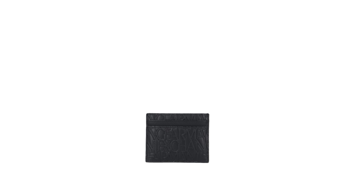 Armani exchange Porta carte Nero 958053