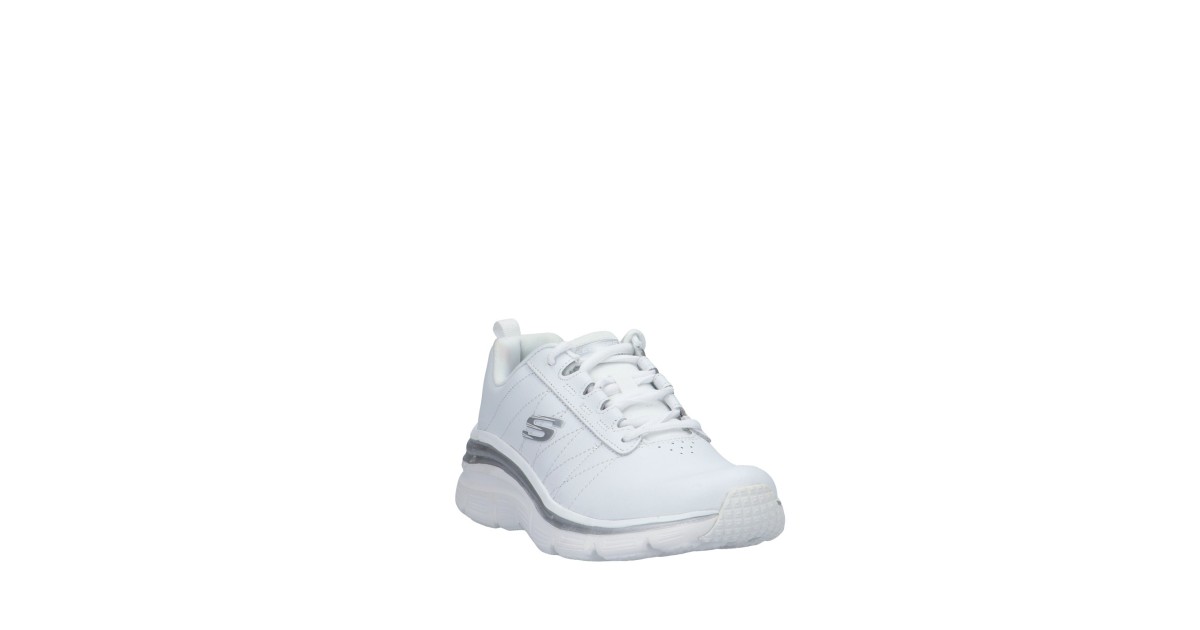 Skechers Sneaker Bianco/argento Gomma 149473