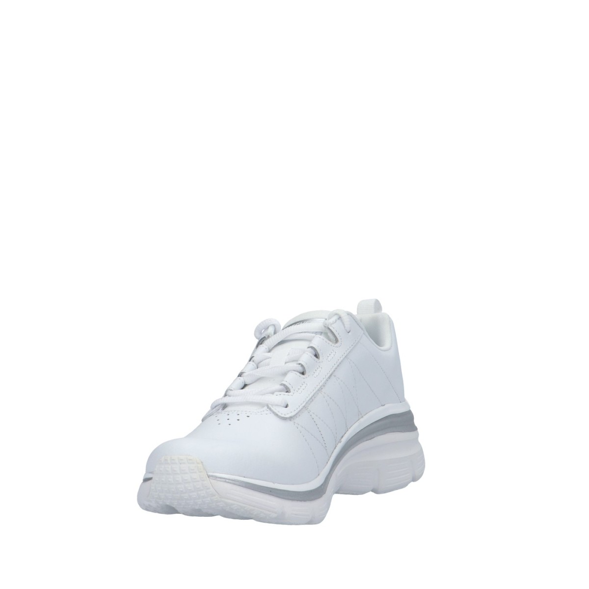 Skechers Sneaker Bianco/argento Gomma 149473