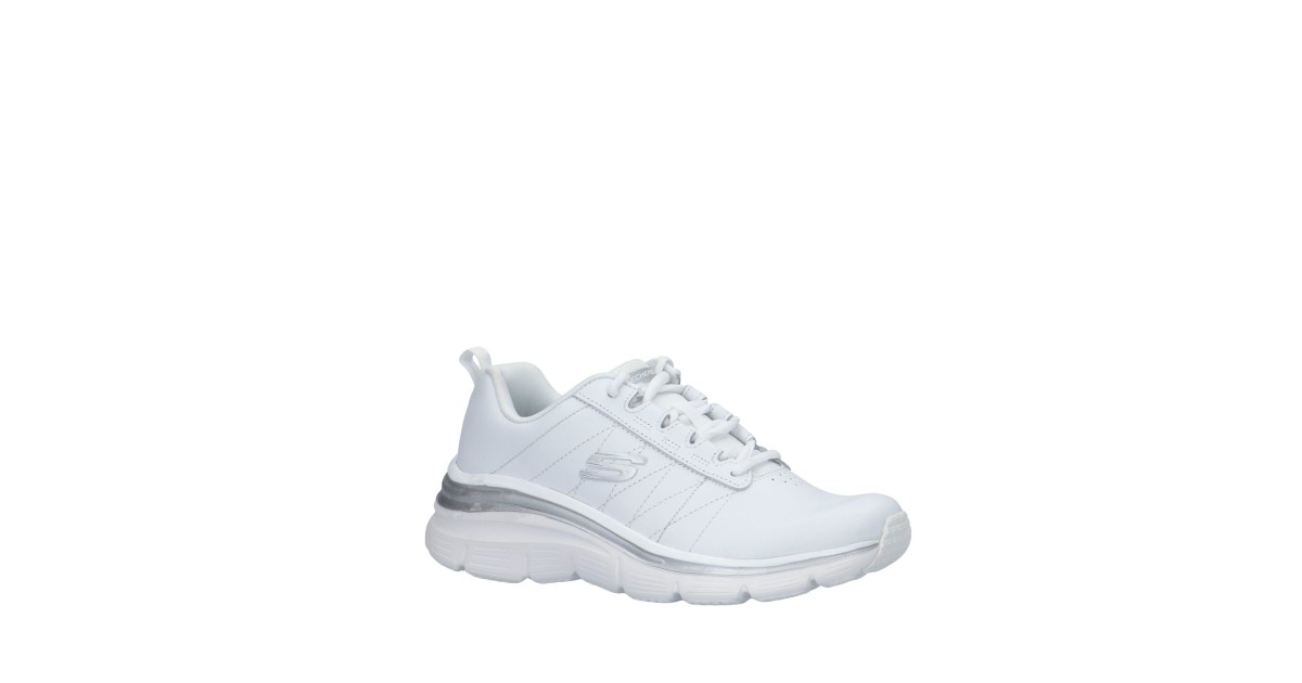 Skechers Sneaker Bianco/argento Gomma 149473