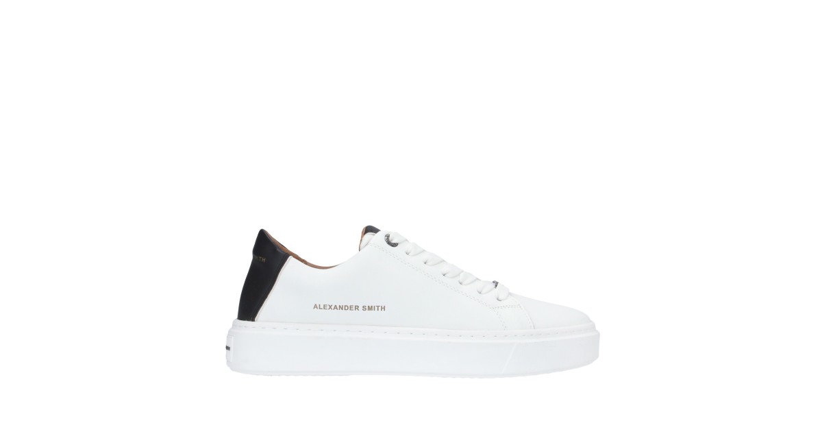 Alexander smith Sneaker Bianco/nero Gomma LDM-9010-WBK