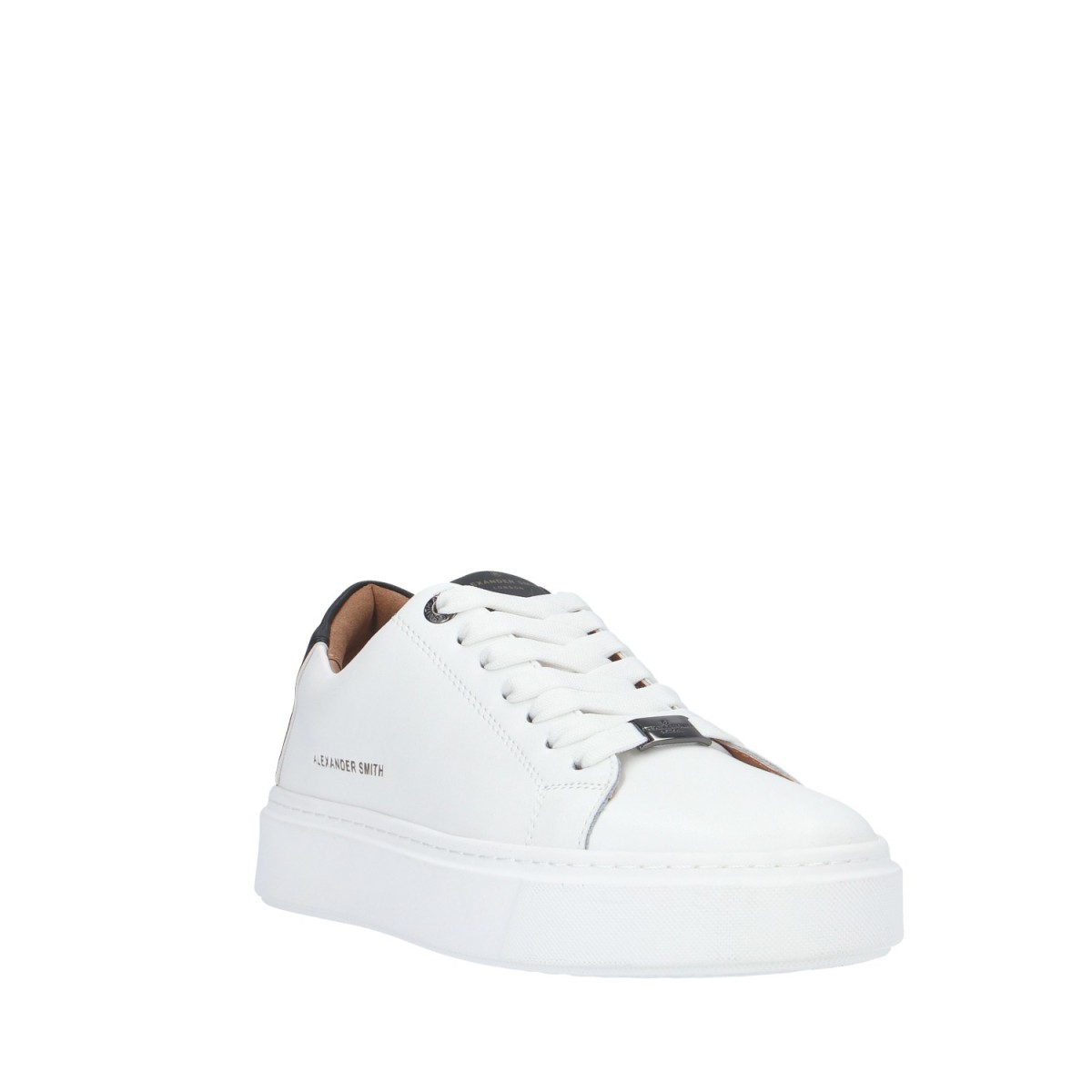 Alexander smith Sneaker Bianco/nero Gomma LDM-9010-WBK