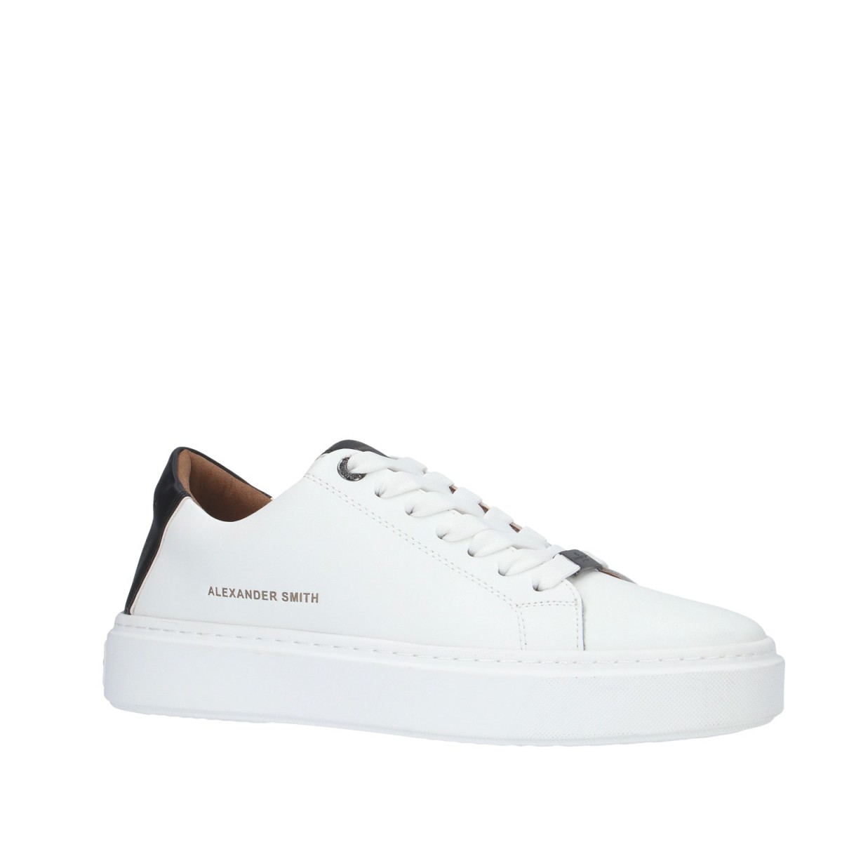 Alexander smith Sneaker Bianco/nero Gomma LDM-9010-WBK