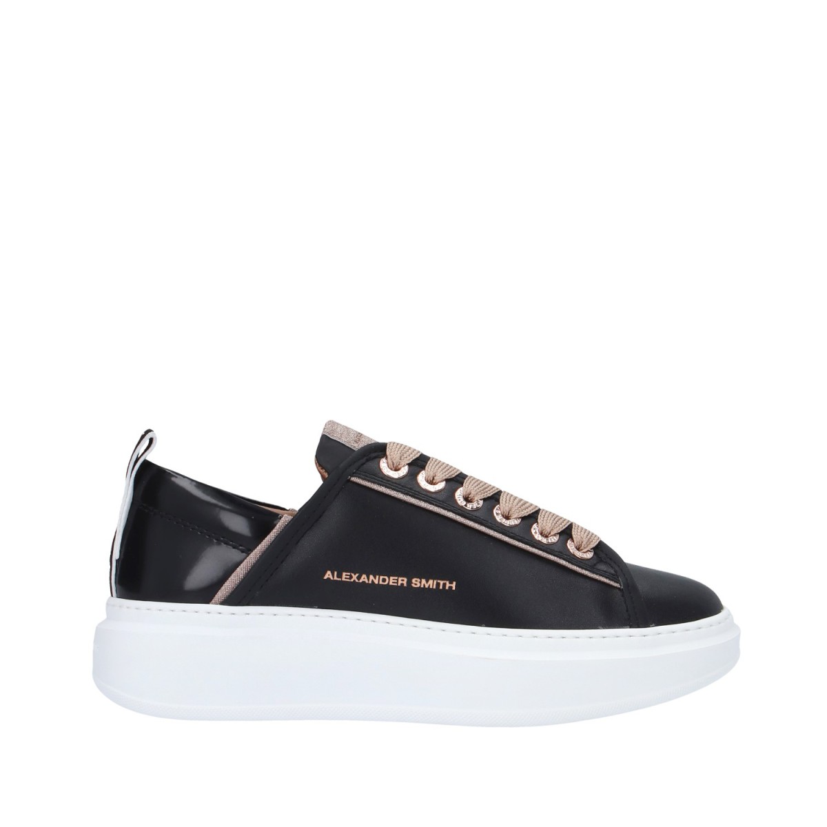 Alexander smith Sneaker Nero Gomma WYW-0066-BCP