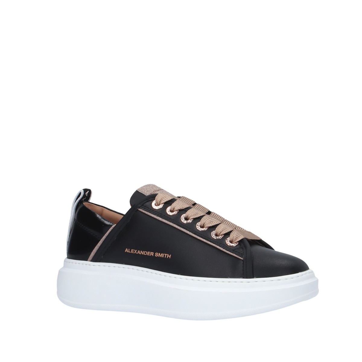 Alexander smith Sneaker Nero Gomma WYW-0066-BCP