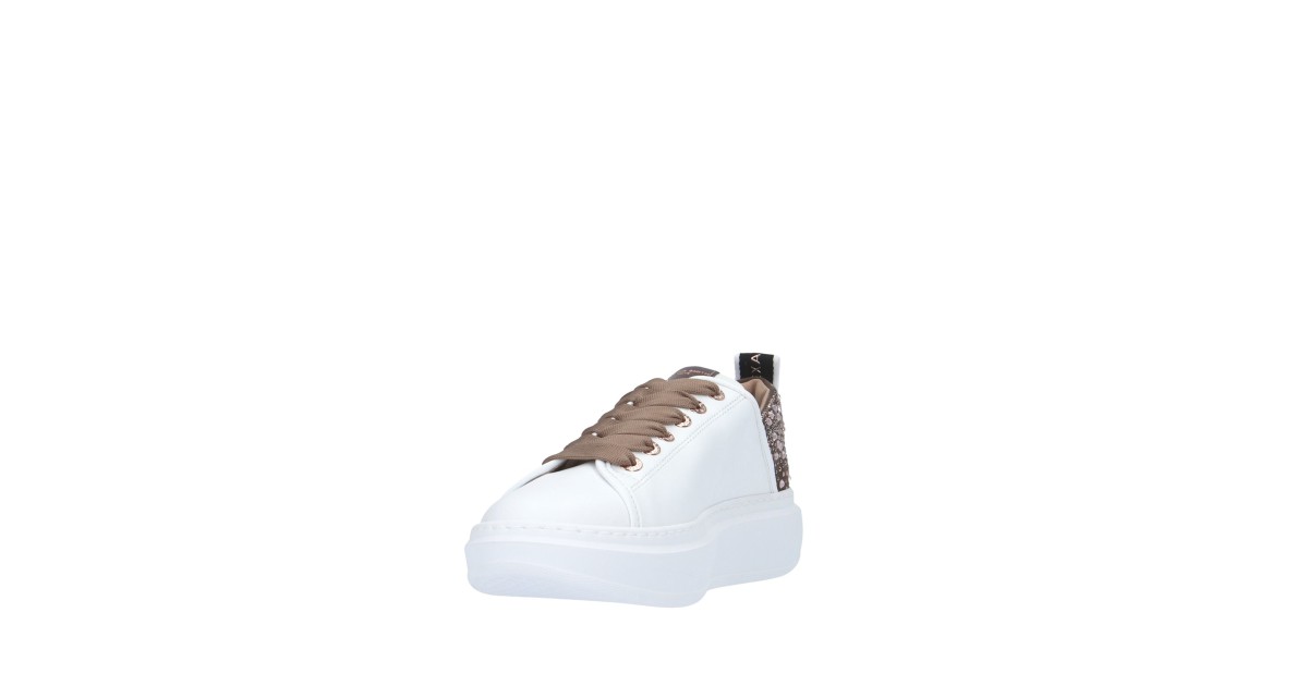 Alexander smith Sneaker Bianco/bronzo Gomma WYW-0506-WBZ