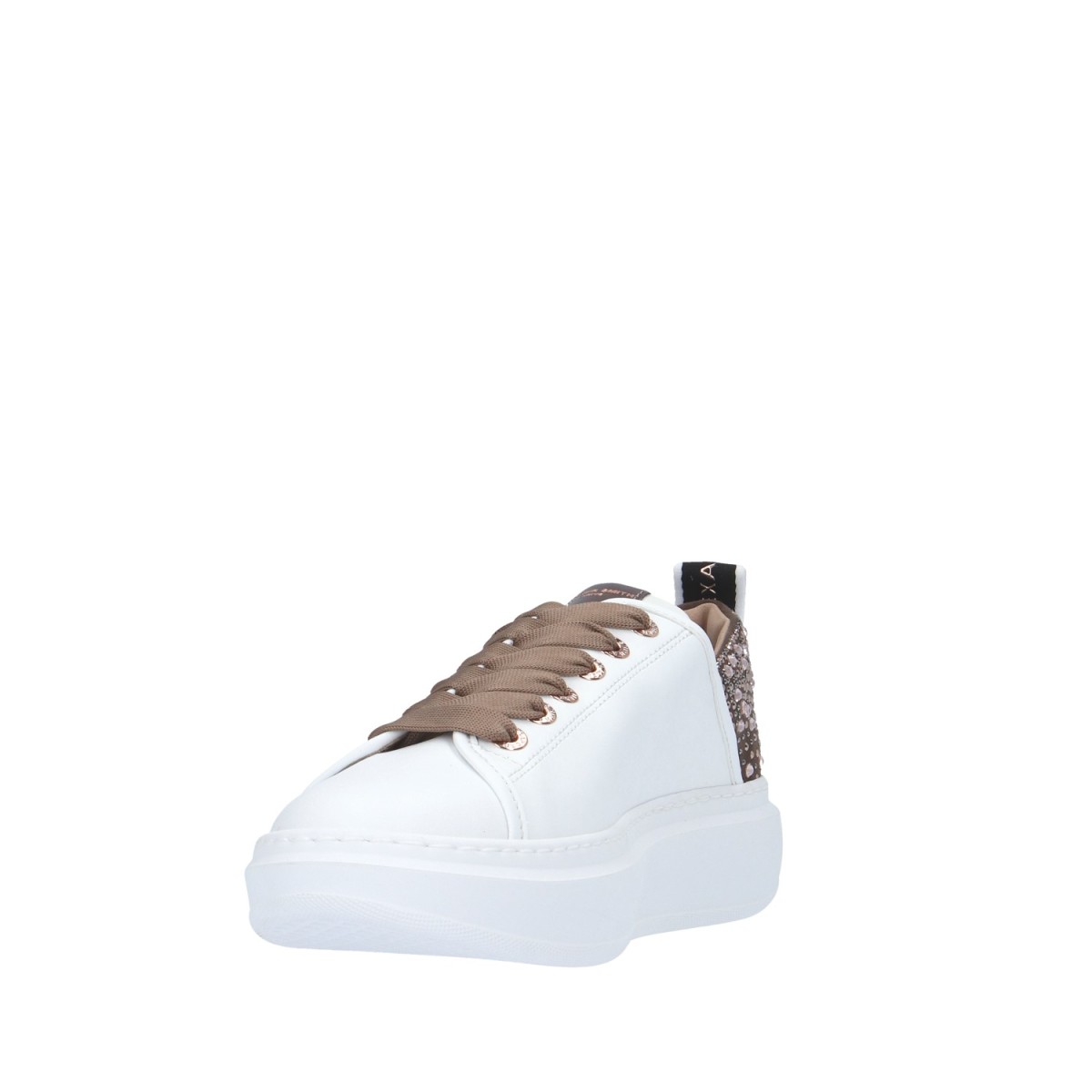 Alexander smith Sneaker Bianco/bronzo Gomma WYW-0506-WBZ