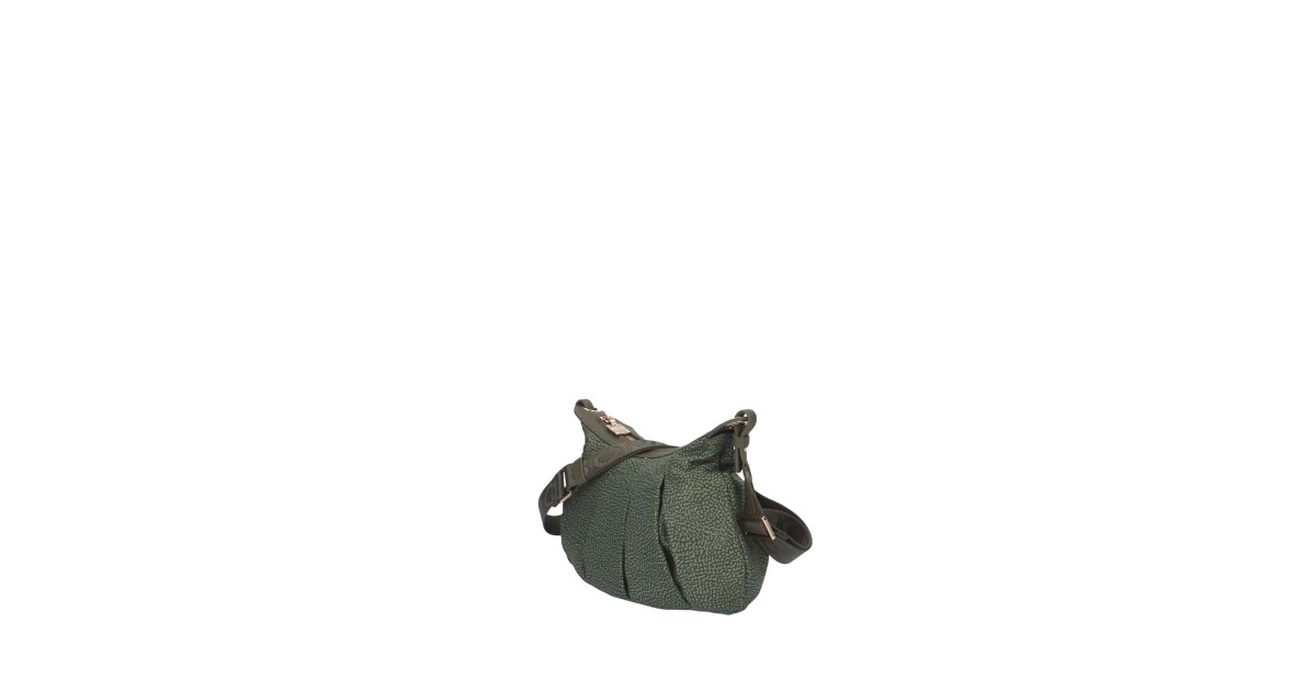 Borbonese Borsa a spalla Verde militare 933076