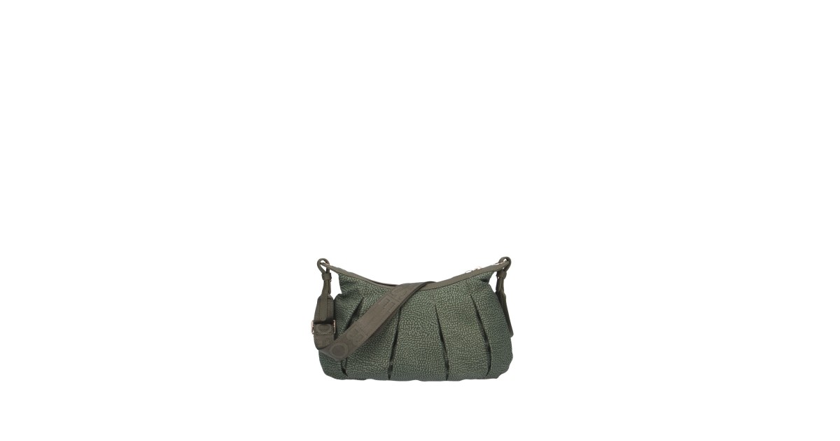 Borbonese Borsa a spalla Verde militare 933076