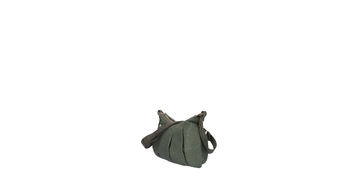 Borbonese Borsa a spalla Verde militare 933076