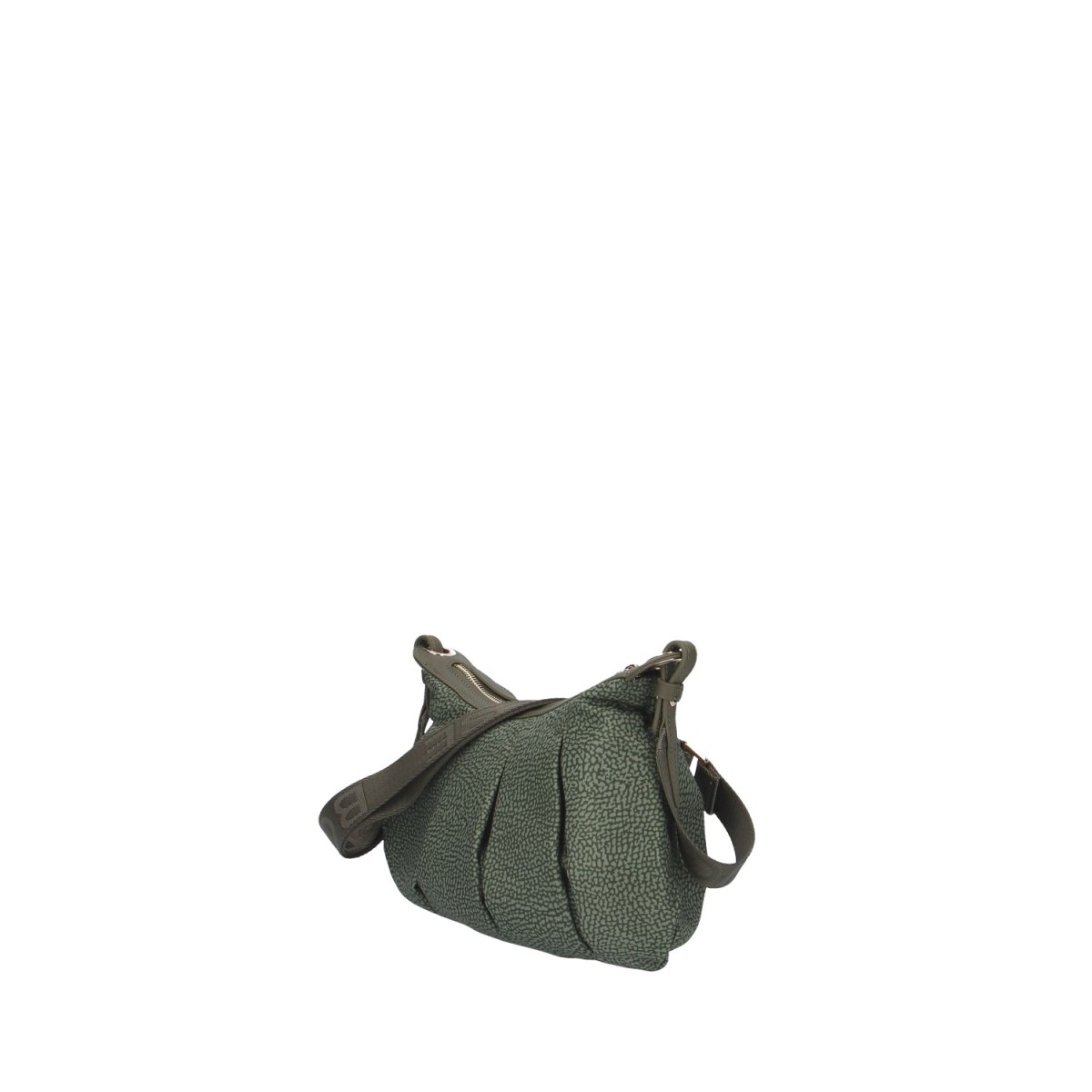 Borbonese Borsa a spalla Verde militare 933076