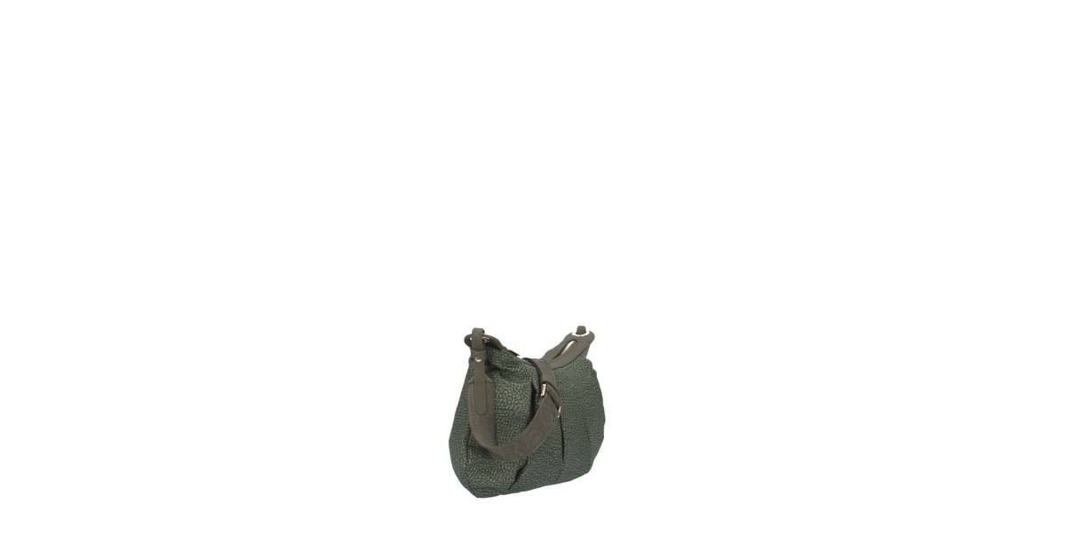 Borbonese Borsa a spalla Verde militare 933076