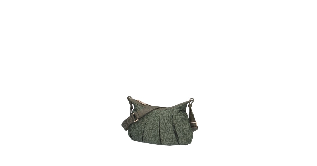 Borbonese Borsa a spalla Verde militare 933076