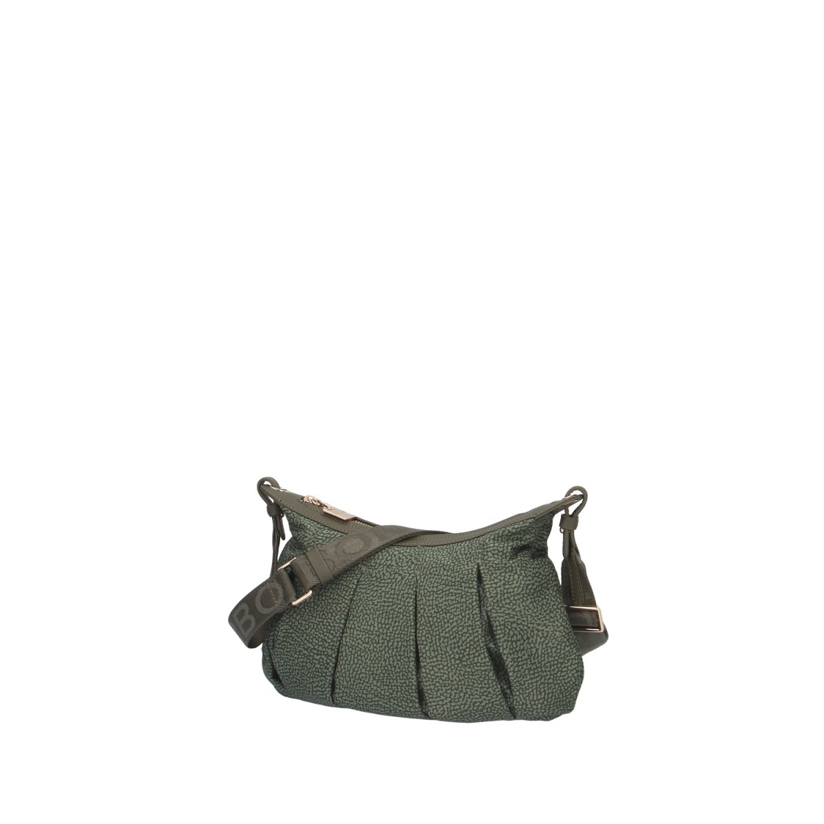 Borbonese Borsa a spalla Verde militare 933076