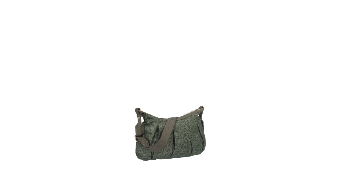 Borbonese Borsa a spalla Verde militare 933076