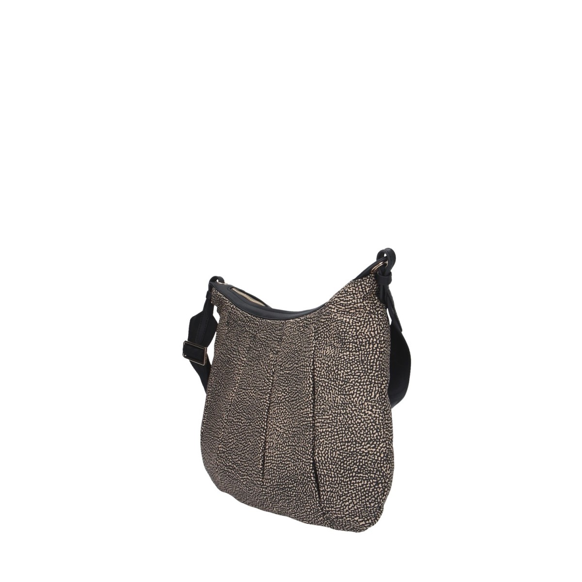 Borbonese Borsa a spalla Naturale/nero 933077