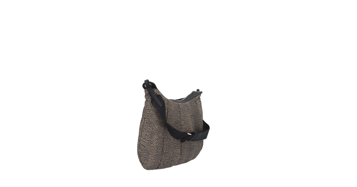 Borbonese Borsa a spalla Naturale/nero 933077