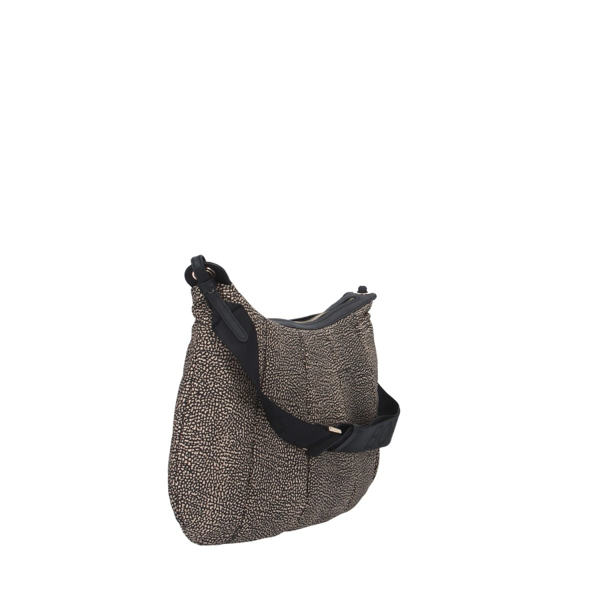 Borbonese Borsa a spalla Naturale/nero 933077