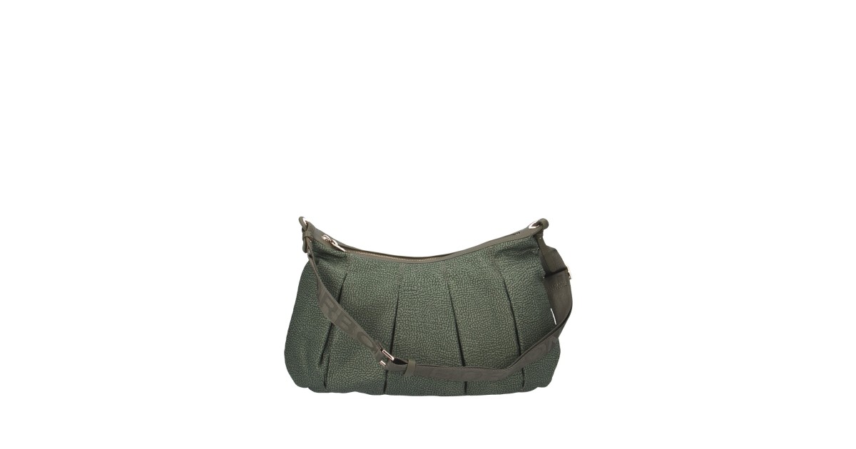 Borbonese Borsa a spalla Verde militare 933077