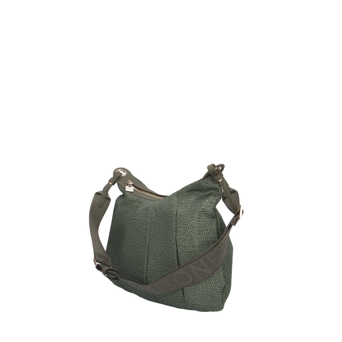 Borbonese Borsa a spalla Verde militare 933077