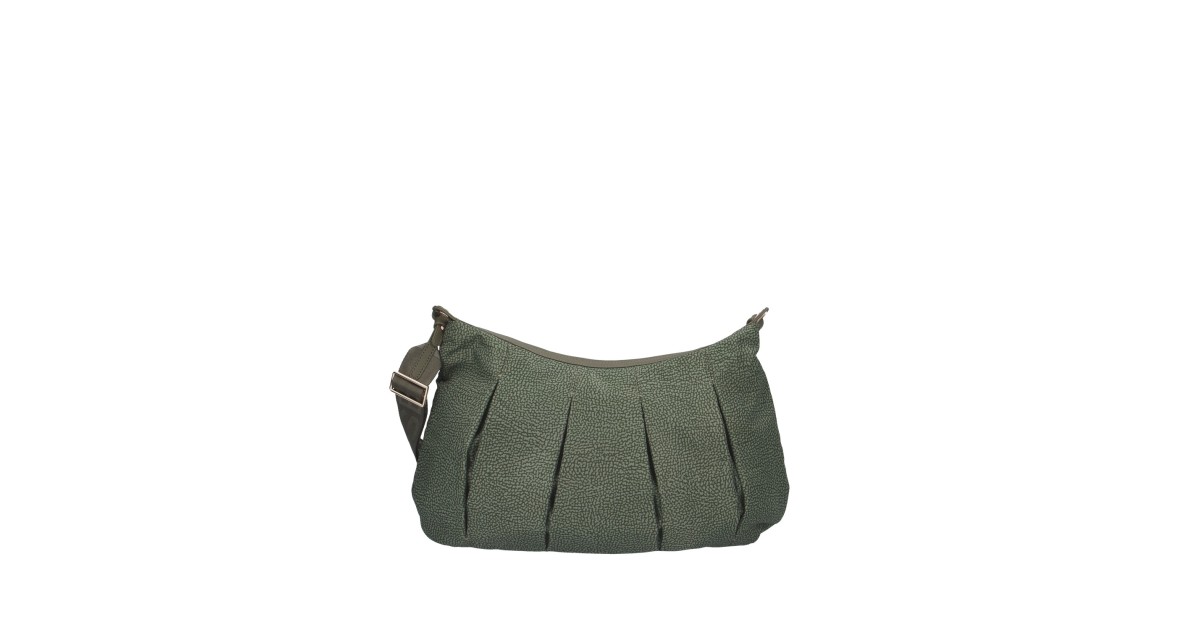 Borbonese Borsa a spalla Verde militare 933077