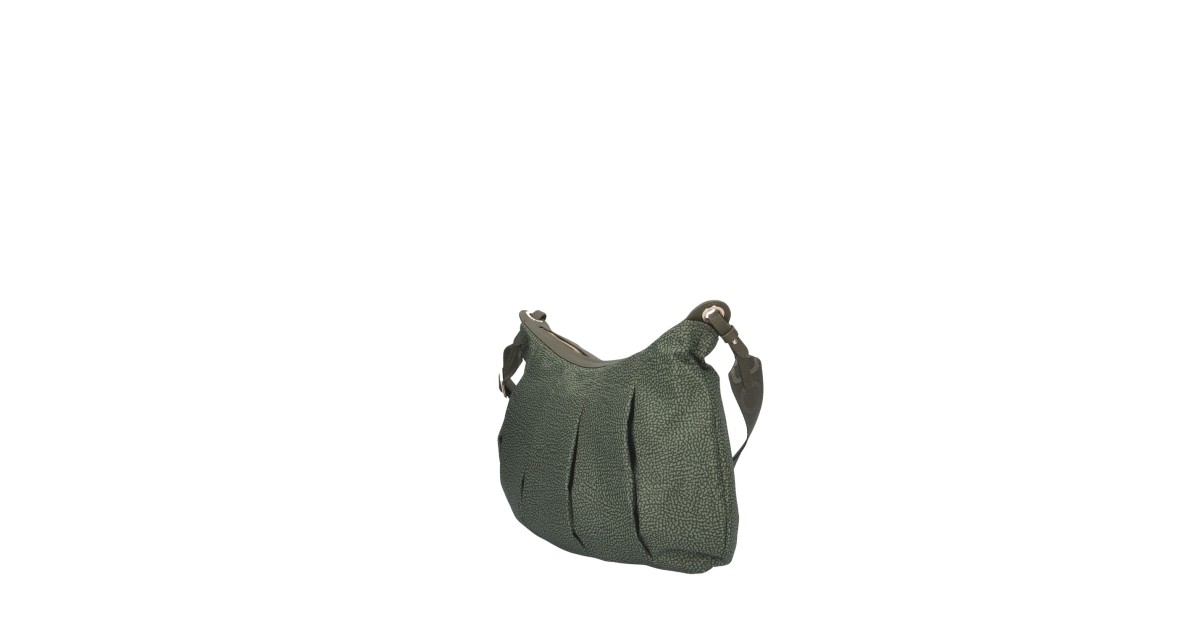 Borbonese Borsa a spalla Verde militare 933077