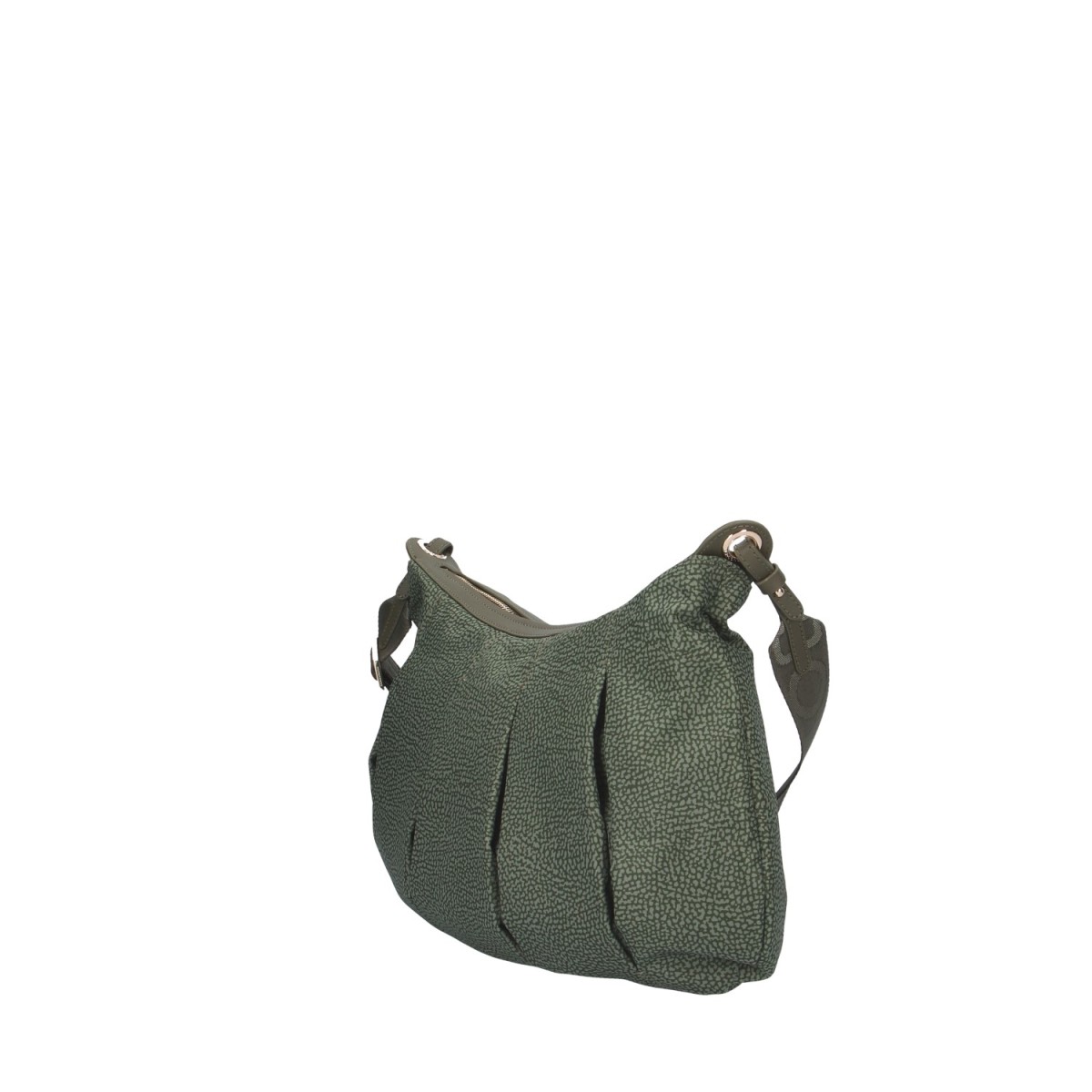 Borbonese Borsa a spalla Verde militare 933077