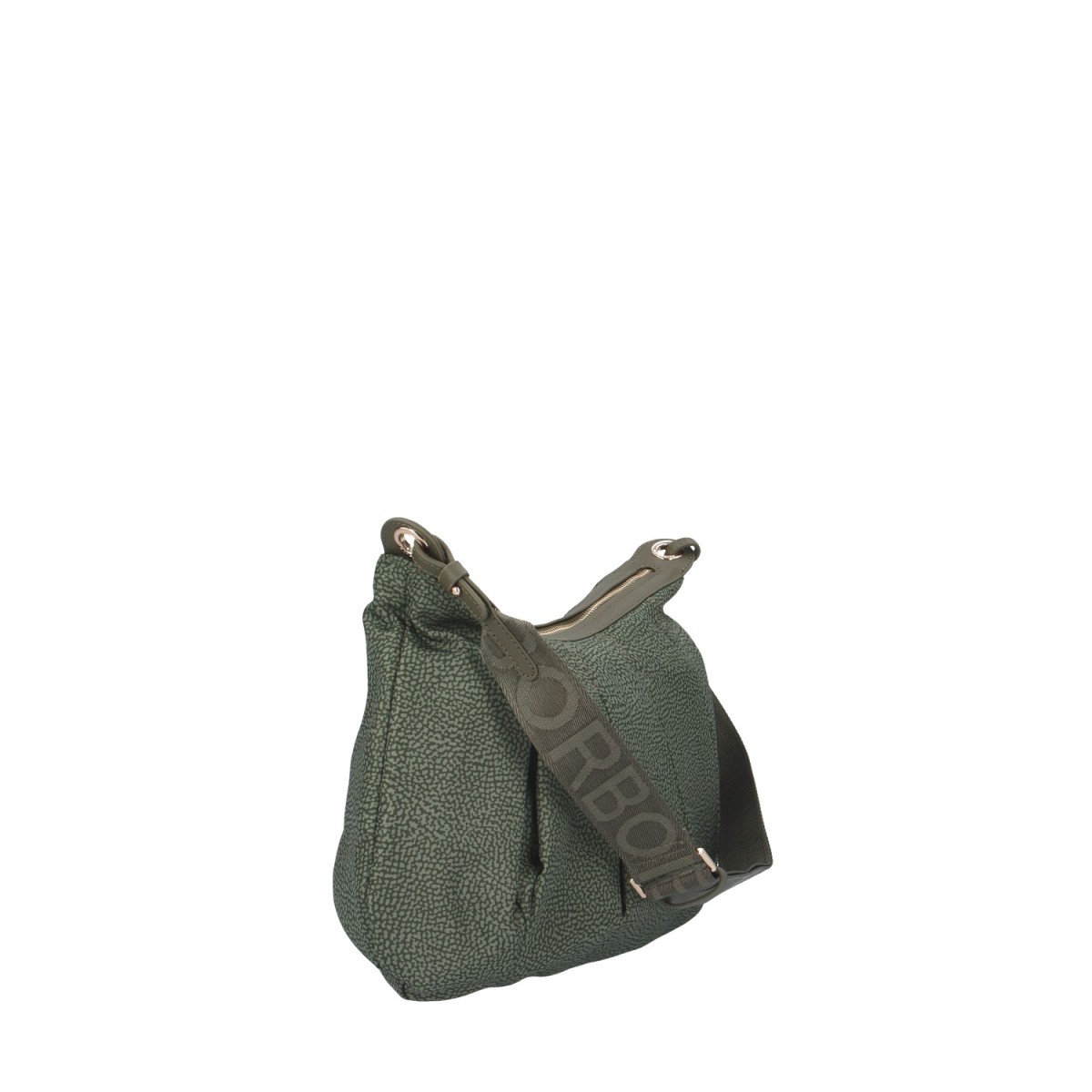 Borbonese Borsa a spalla Verde militare 933077