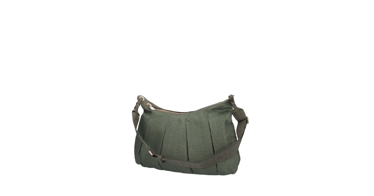 Borbonese Borsa a spalla Verde militare 933077