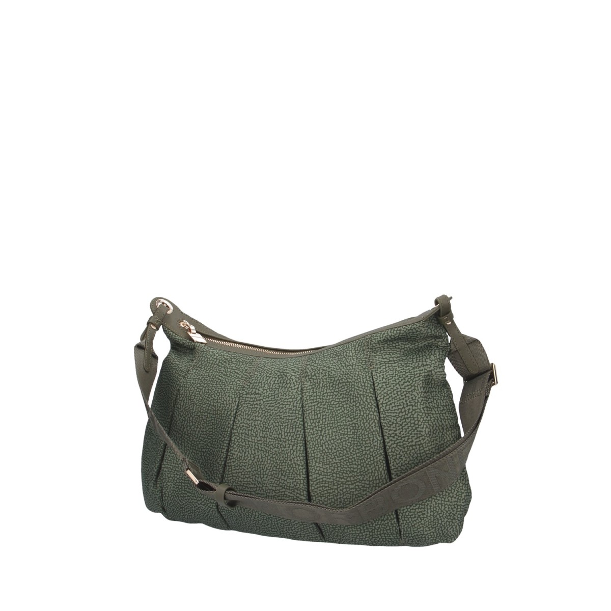 Borbonese Borsa a spalla Verde militare 933077