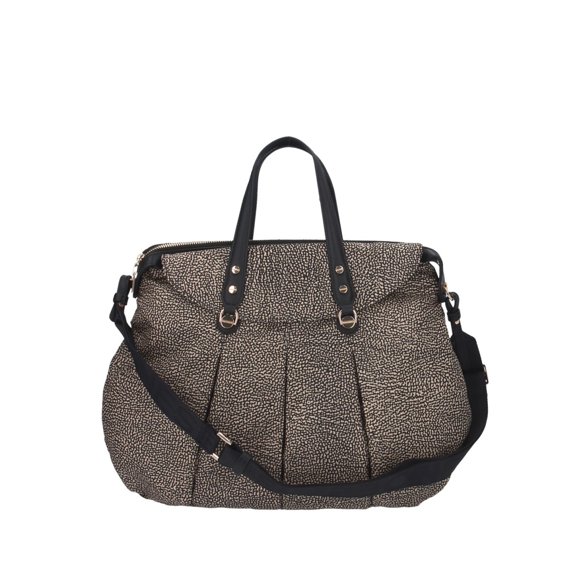 Borbonese Borsa a mano Naturale/nero 933078