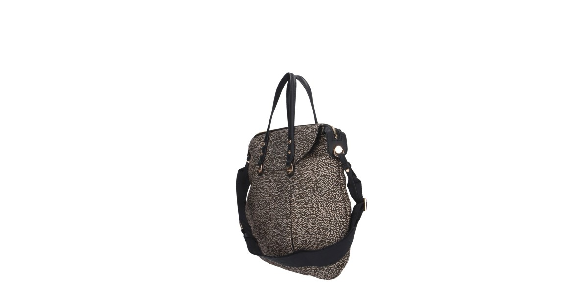 Borbonese Borsa a mano Naturale/nero 933078